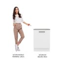 Ver mais imagens de Balcão Armário de Cozinha 60 cm 1 Porta Branco Agata Madesa