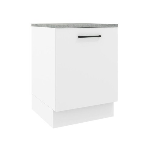 Balcão Armário de Cozinha 60 cm 1 Porta Branco Agata Madesa