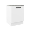 Ver imagem 1 de Balcão Armário de Cozinha 60 cm 1 Porta Branco Agata Madesa