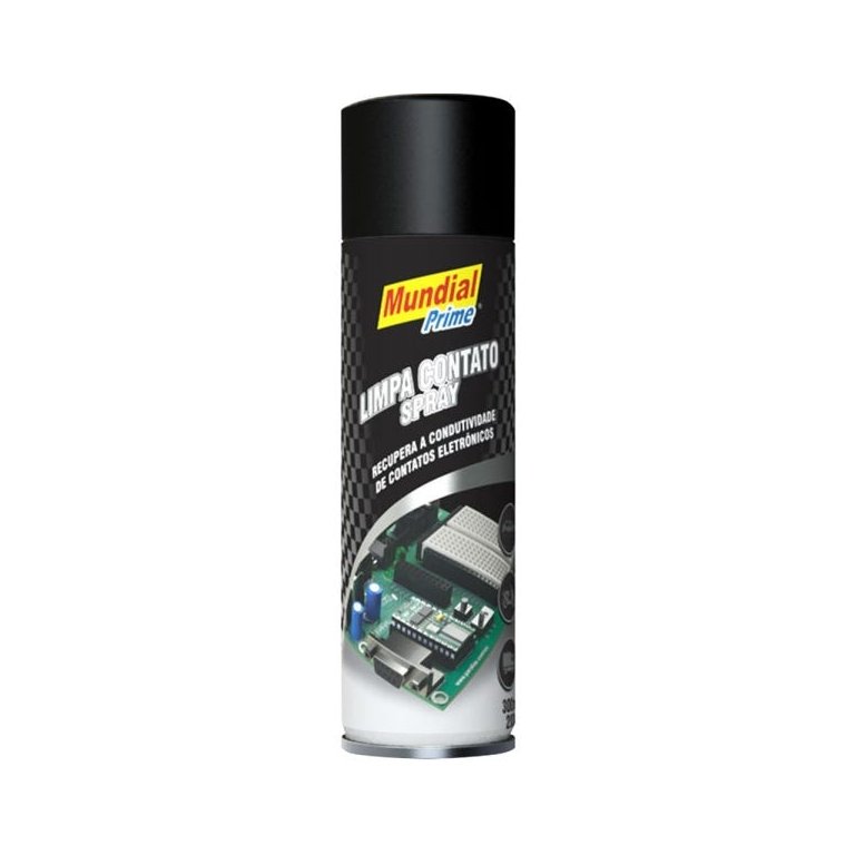 Limpa Contato Eletrônicos Mundial Primer Spray 300ml