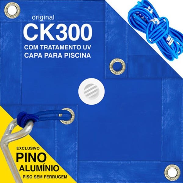 Capa De Piscina 5 Em 1 Proteção + Térmica Completa 6x3 Mt CIKALA - 2
