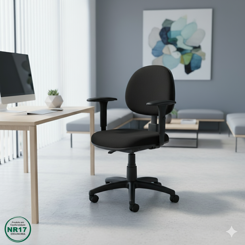 Cadeira Ergonômica Executiva Nr-17 Back System Escritório é boa?