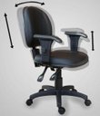 Ver imagem 3 de Cadeira Ergonômica Executiva Nr-17 Back System Escritório