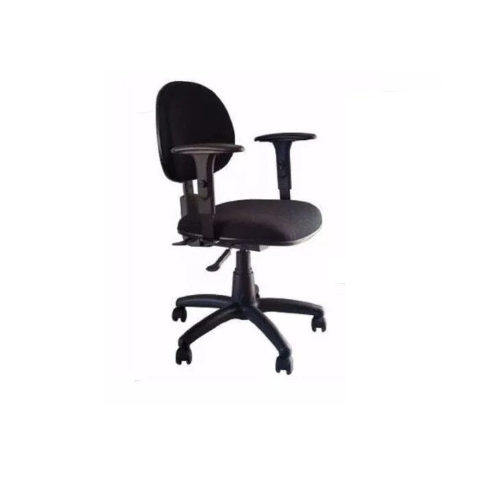 Cadeira Ergonômica Executiva Nr17 Back System Escritório Preta