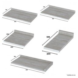 Cozinha Completa Americana 12 Peças com Cristaleira Branco Hp - Móveis Henn - 5