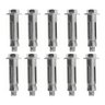 Kit com 10 Peças Chumbador Cba 3/8x3.1/2 com Parafuso Âncora - 1