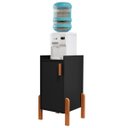 Ver imagem 2 de Armário Cozinha Escritorio Bebedouro Cafe Casa 1 Porta Retro - Preto