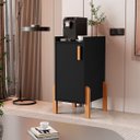 Ver imagem 1 de Armário Cozinha Escritorio Bebedouro Cafe Casa 1 Porta Retro - Preto