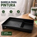 Ver imagem 4 de Kit 3 Bandeja para Pintura Plástica Reforçada 1000ml Preto Yeet