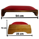 Ver imagem 6 de Genuflexório para Oração em Courissimo Caramelo