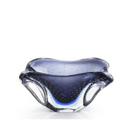 Mini Centro Em Cristal Murano Azul - São Marcos - 1