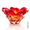Centro De Mesa Em Cristal Murano Vermelho - São Marcos - 2