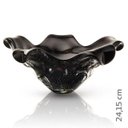 Ver imagem 2 de Centro De Mesa Em Cristal Murano Preto - São Marcos