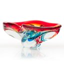 Ver imagem 1 de Centro De Mesa Em Cristal Murano Azul - São Marcos