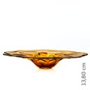 Ver imagem 2 de Centro De Mesa Em Cristal Murano Âmbar - São Marcos