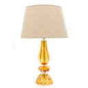 Ver imagem 1 de Abajur em Cristal Murano Âmbar - São Marcos