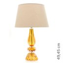 Ver imagem 2 de Abajur em Cristal Murano Âmbar - São Marcos