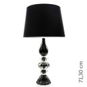 Ver imagem 2 de Abajur em Cristal Murano Preto - São Marcos