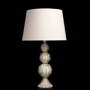 Abajur em Cristal Murano Pérola - São Marcos