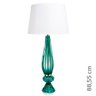 Abajur em Cristal Murano Esmeralda - São Marcos - 2