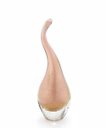 Ver imagem 1 de Escultura Em Cristal Murano Rosa Com Ouro 24 K - São Marcos