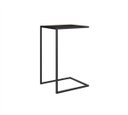 Ver imagem 2 de Mesa Lateral Estilo Industrial 35x40cm 27820 Steel Quadra Artesano - Preto