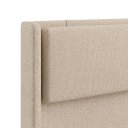 Ver imagem 6 de Cabeceira para Cama Box Casal Estofada Bege 188cm Linha Premium