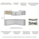 Ver imagem 5 de Armário De Cozinha Completa De Canto Mp2096.891 Branco