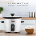 Ver imagem 5 de Panela de Arroz Elétrica Midea 2,5l Branca Pae25b1 110v