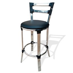Banqueta Evolve 60cm - Preto - 1