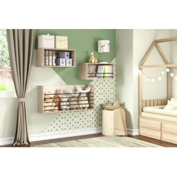 Nicho Aberto Com Hastes Horizontais Easy 100cm Compensato - Be - 2