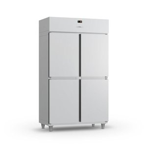 Mini Câmara 4 Portas Congelados -10 a -18ºC Linha Comercial Inox Ar Forçado MCCO4P - Refrimate