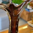 Ver imagem 5 de Vaso Em Cristal Murano Marrom - São Marcos