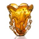 Ver imagem 1 de Vaso Em Cristal Murano Âmbar - São Marcos