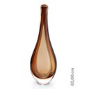 Ver imagem 2 de Vaso Em Cristal Murano Marrom - São Marcos
