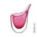 Ver imagem 2 de Vaso Em Cristal Murano Rosa - São Marcos