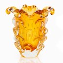 Ver imagem 1 de Vaso Em Cristal Murano Âmbar - São Marcos