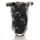 Ver imagem 1 de Vaso Em Cristal Murano Preto - São Marcos