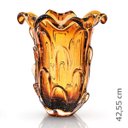 Ver imagem 2 de Vaso Em Cristal Murano Marrom - São Marcos