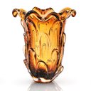 Ver imagem 1 de Vaso Em Cristal Murano Marrom - São Marcos