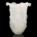 Ver imagem 1 de Vaso Em Cristal Murano Branco - São Marcos