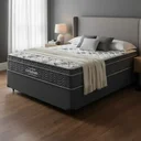 Ver imagem 4 de Cama Box + Colchão de Espuma D33 Ortobom Airtech Ortopillow 100 Casal 138 cm