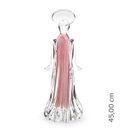 Ver imagem 2 de Anjo Em Cristal Murano Rosa - São Marcos