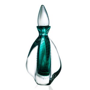 Garrafa Em Cristal Murano Esmeralda - São Marcos