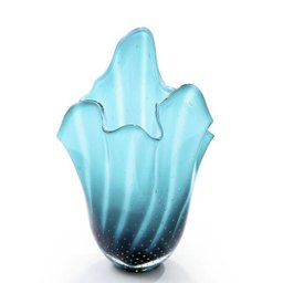 Vaso Em Cristal Murano Esmeralda - São Marcos - 1