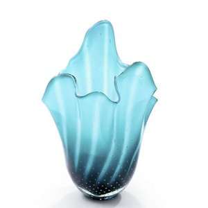 Vaso Em Cristal Murano Esmeralda - São Marcos