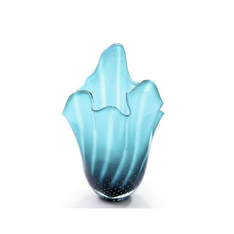 Vaso Em Cristal Murano Esmeralda - São Marcos