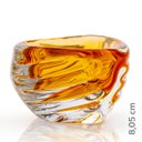 Ver imagem 2 de Vaso Em Cristal Murano Âmbar - São Marcos