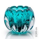 Ver imagem 2 de Vaso Em Cristal Murano Esmeralda - São Marcos