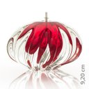 Ver imagem 2 de Lamparina em Cristal Murano Vermelho - São Marcos